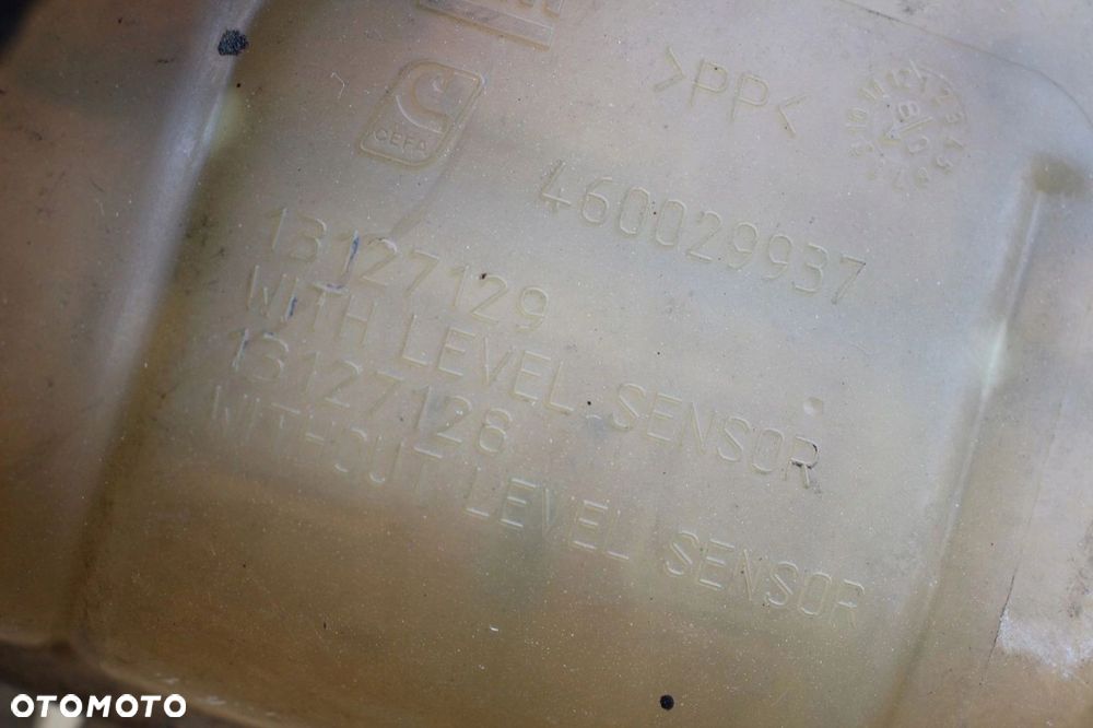 Zbiorniczek wyrównawczy płynu Opel Astra H Zafira B 13127129 - 5