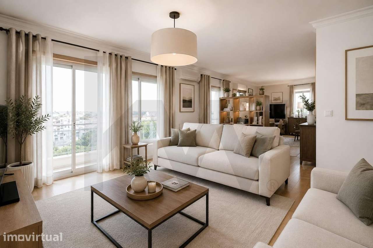 Penthouse T4 de piso inteiro com Vista Panorâmica | Carcavelos