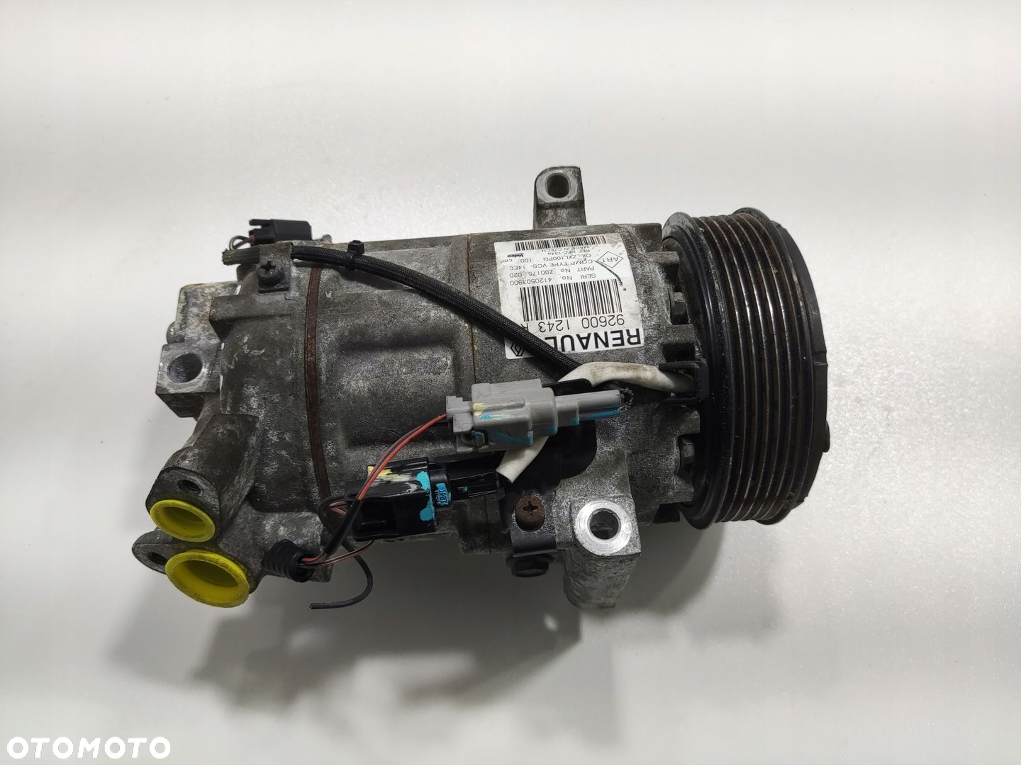 SPRĘŻARKA KLIMATYZACJI RENAULT CLIO IV RS 1.6 TCE 926001243R 2016-2019 - 2