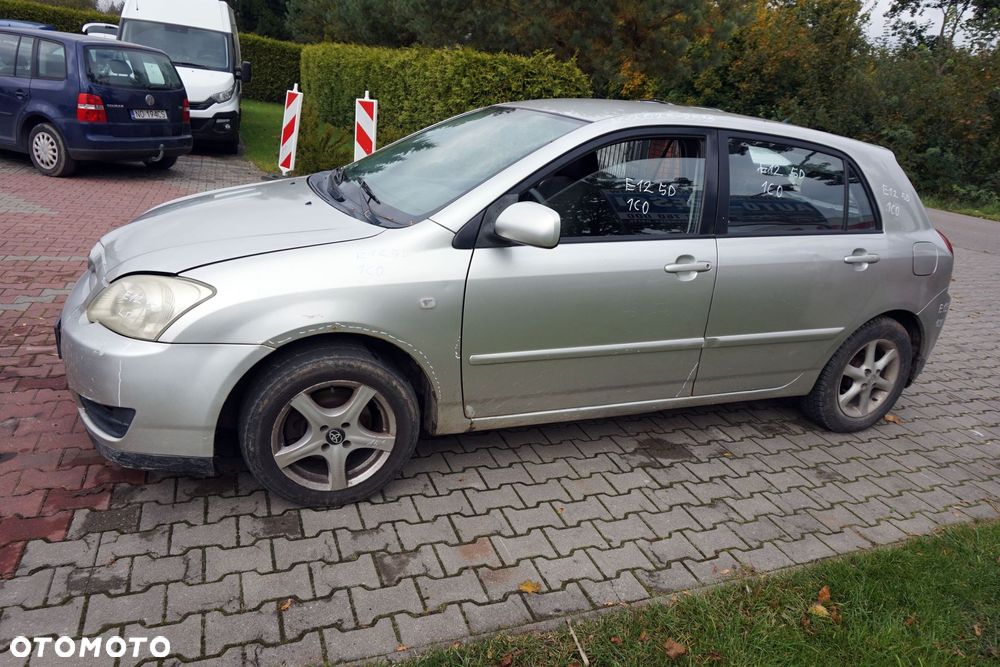 TOYOTA COROLLA E12 LIFT 5D HB 2005 1C0 1.4 D4D 1ND-TV 90KM C53 SREBRNY na części - 2
