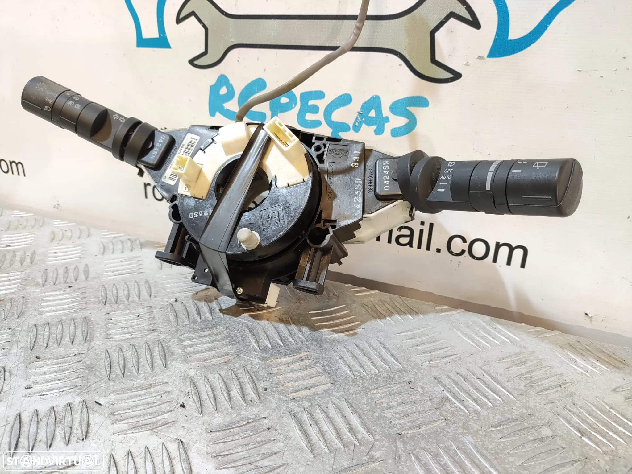 - Fita airbag/Manetes de comandos original Nissan Qashqai J10 - 2