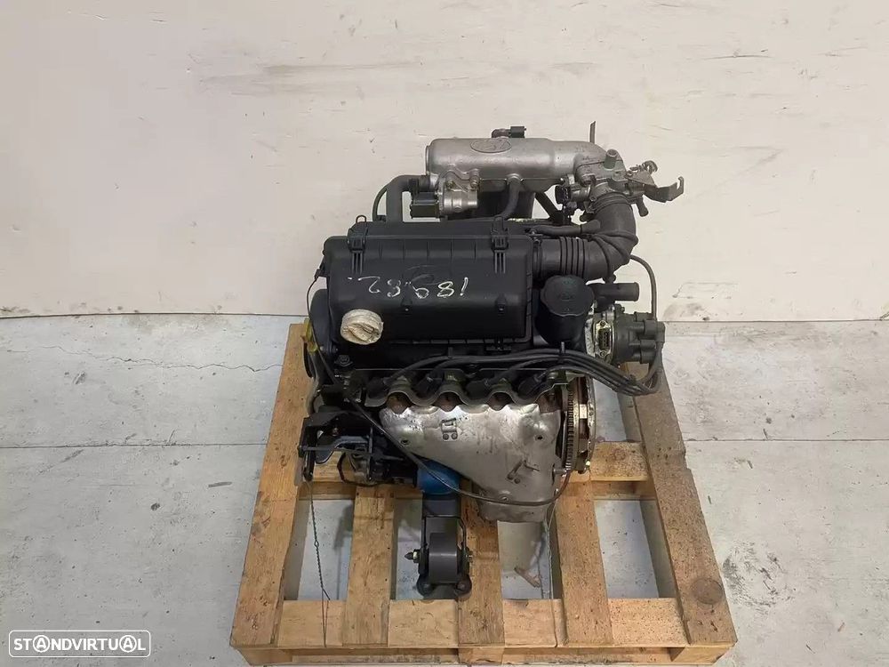 MOTOR COMPLETO HYUNDAI ATOS 2000 -G4HC - 6