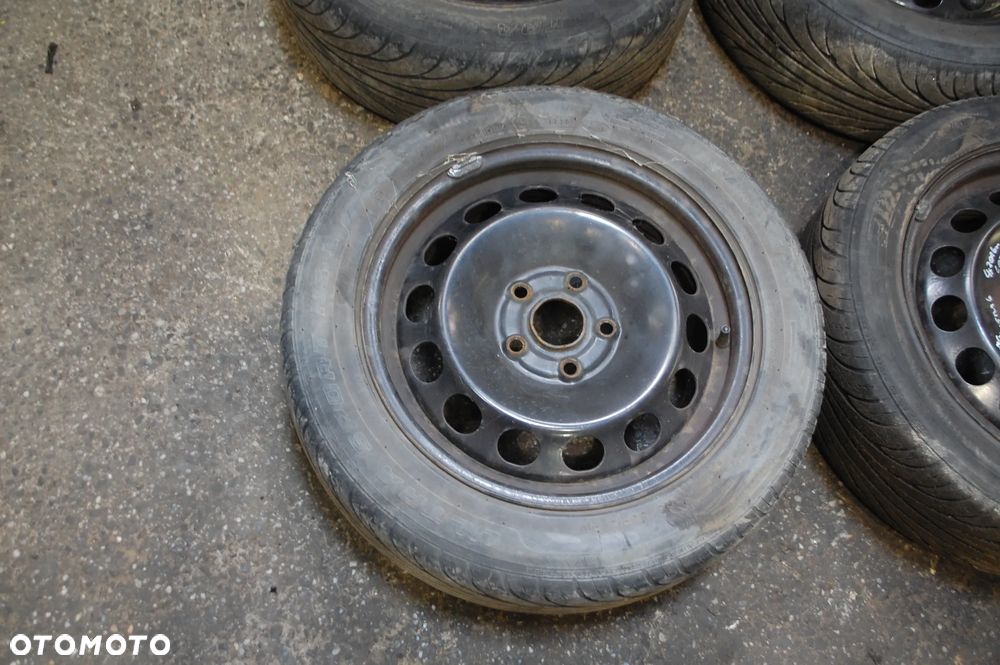 KOŁA FELGI STALOWE + OPONY LETNIE 5X112 205/55R16 ET48 6.5J SEAT LEON II AUDI A3 8P VW SKODA - 2