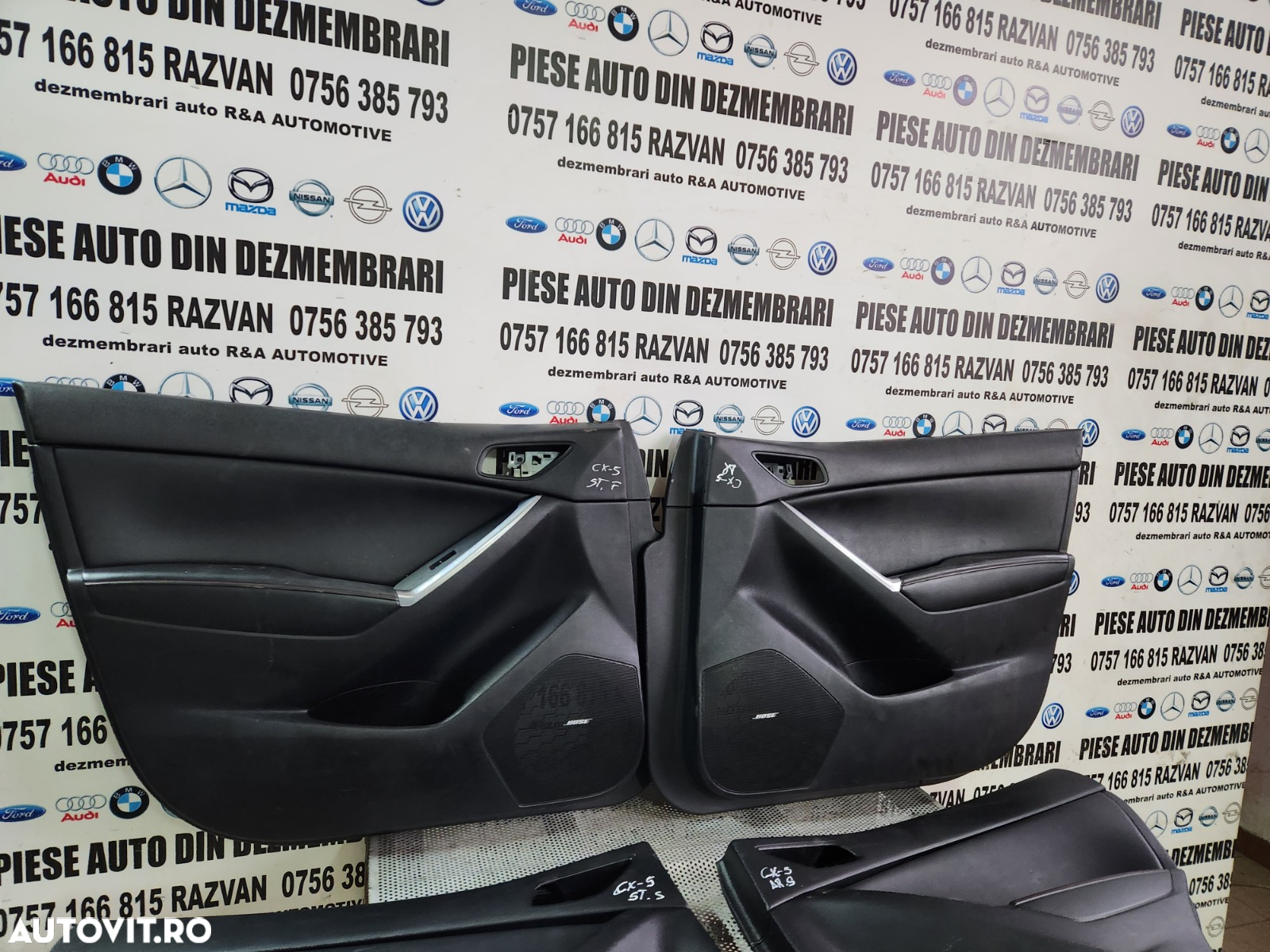 Fata Tapiterie Usa Stanga Dreapta Fata Spate Din Piele Mazda CX5 CX-5 2.2 Diesel Skyactive An 2013- - 4