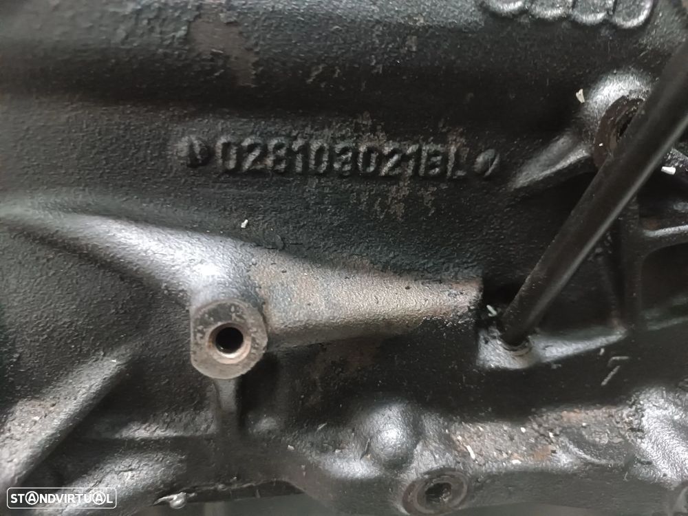 BLOCO DO MOTOR ARMADO COM CAMBOTA E PISTONS AUDI A4 B5 / PASSAT 1.9TDI 110CV AFN - 2