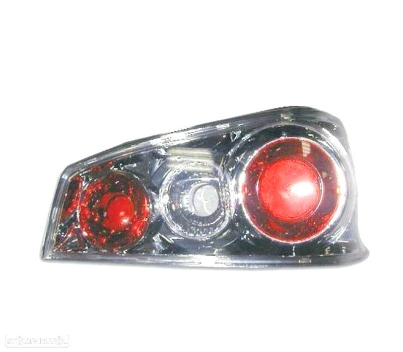 FAROLINS PEUGEOT 106 I 91-95 LOOK LEXUS CROMADO - 2