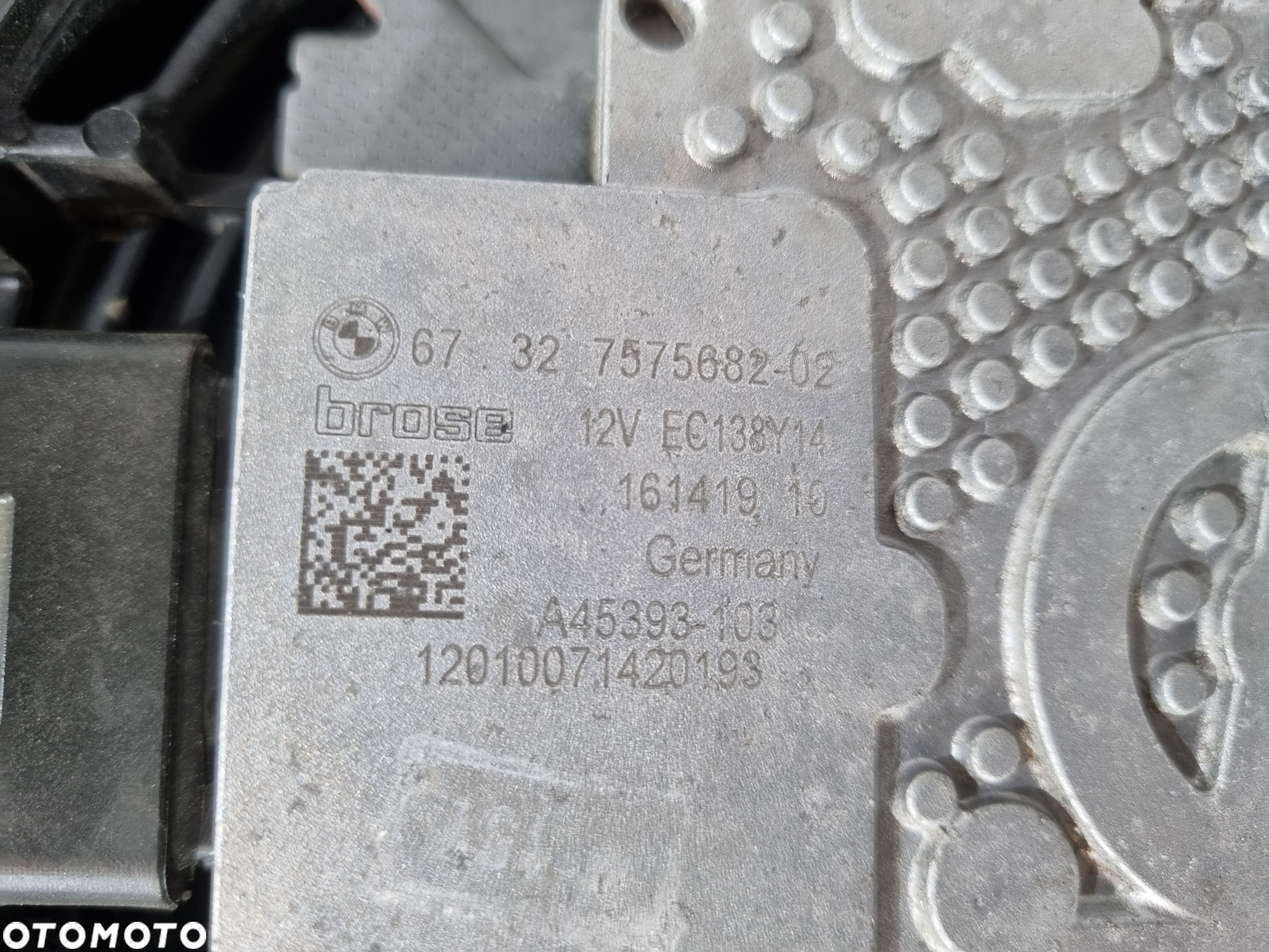 BMW F10 F11 F07 2.0D 520D KOMPLET CHŁODNIC WENTYLATOR 8509740 7575682 8509171 - 6