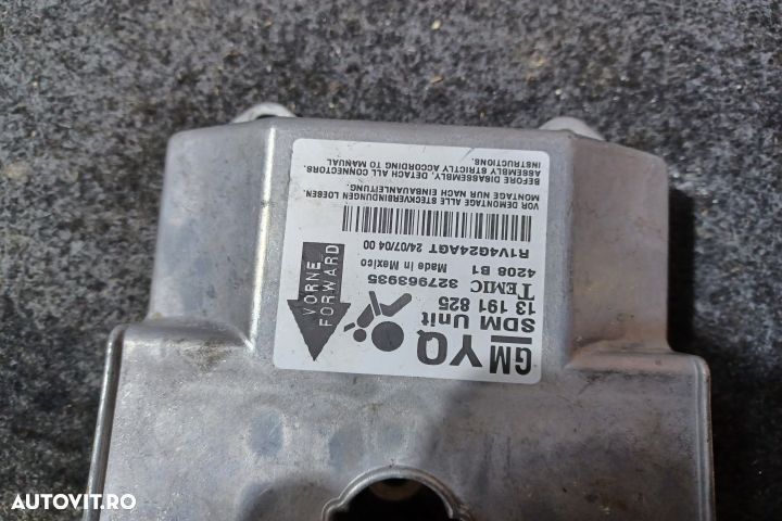 Calculator airbag 13191825 Opel Astra H [facelift] [2005 - 2015] Hatc - 4