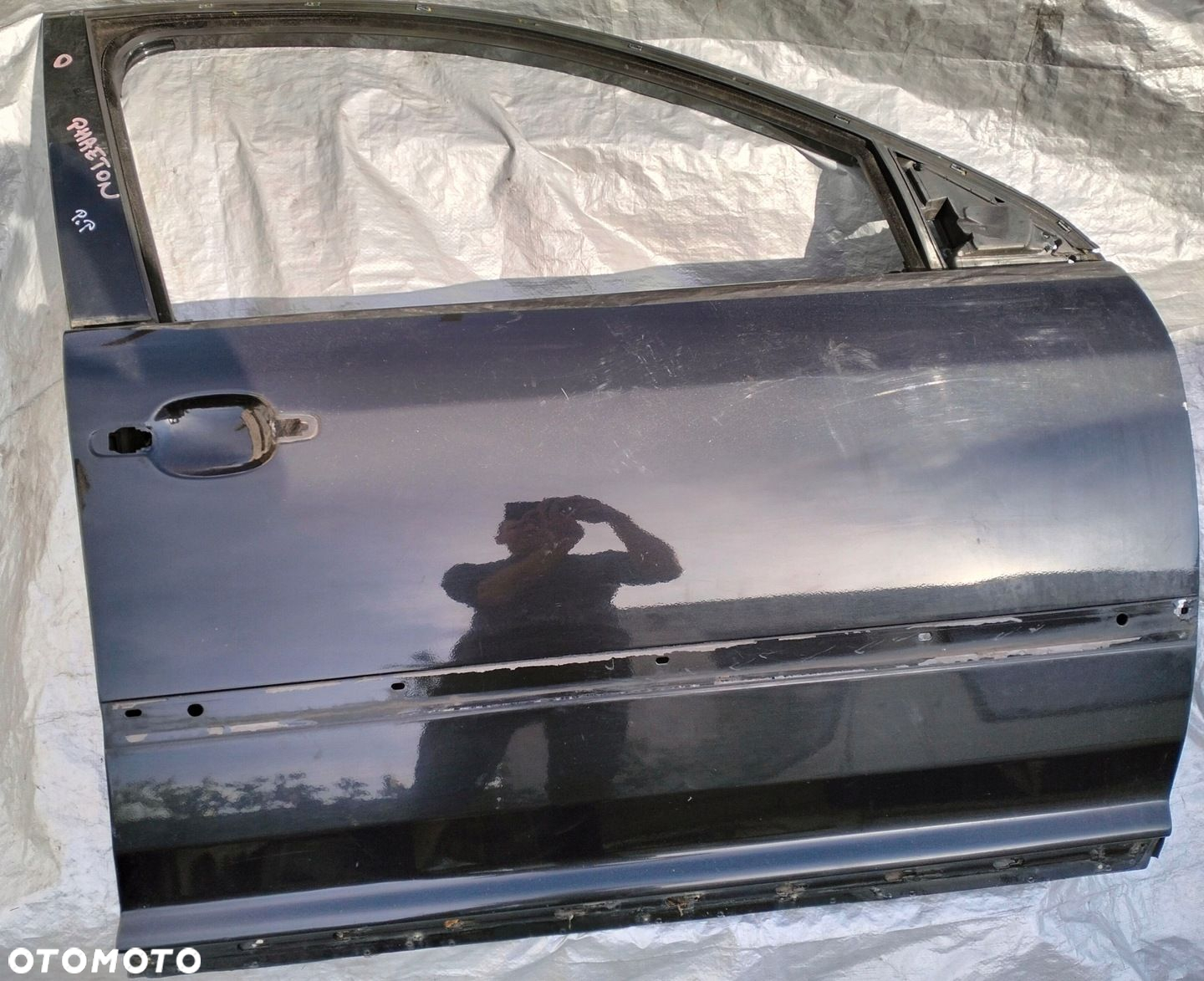 DRZWI PRAWE PRZEDNIE PRZÓD VW PHAETON LIFT 02-10r LR9V 3D0864942 - 4