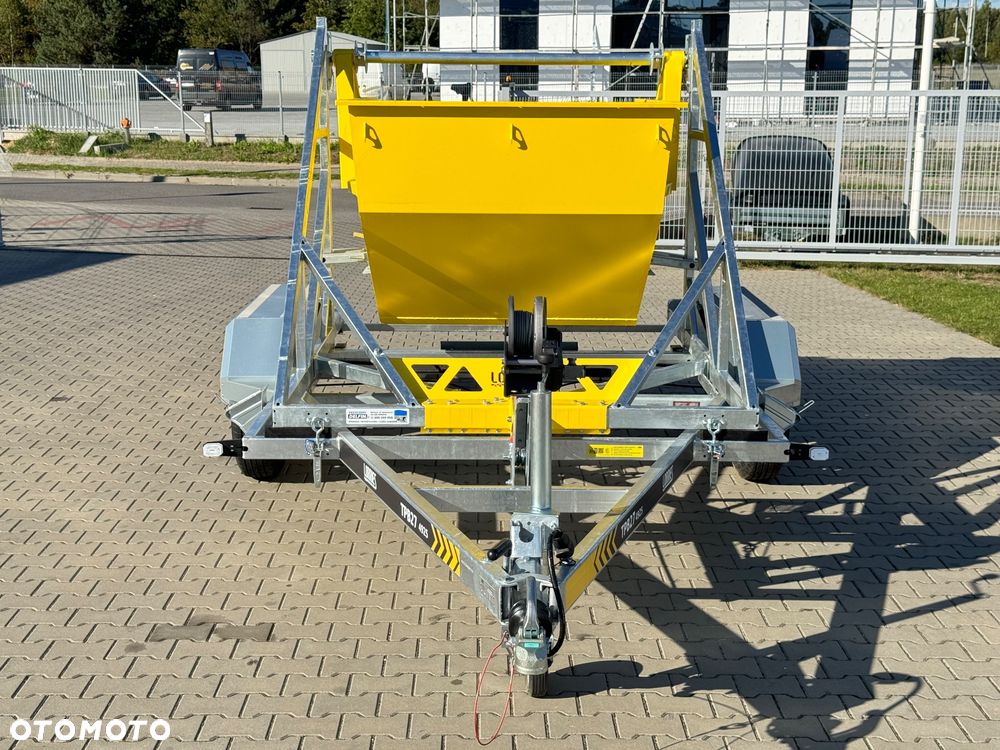 Lorries Przyczepa TPB27-4925 do transportu bębna z kablem - 14