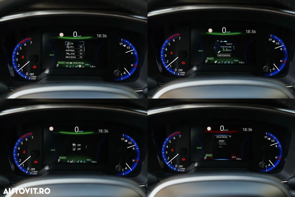 Toyota Corolla 1.8 HSD TS Exclusive Plus tapiterie Neagra - 25