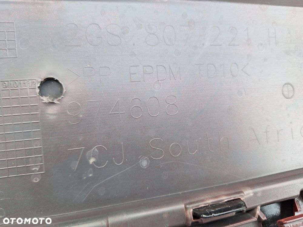 VW POLO VI 6 2GS R-LINE LIFT 21-24 NIE KLEJONY! ZDERZAK PRZÓD PRZEDNI ORYG. 2GS807221H WYSYŁKA 24H - 14
