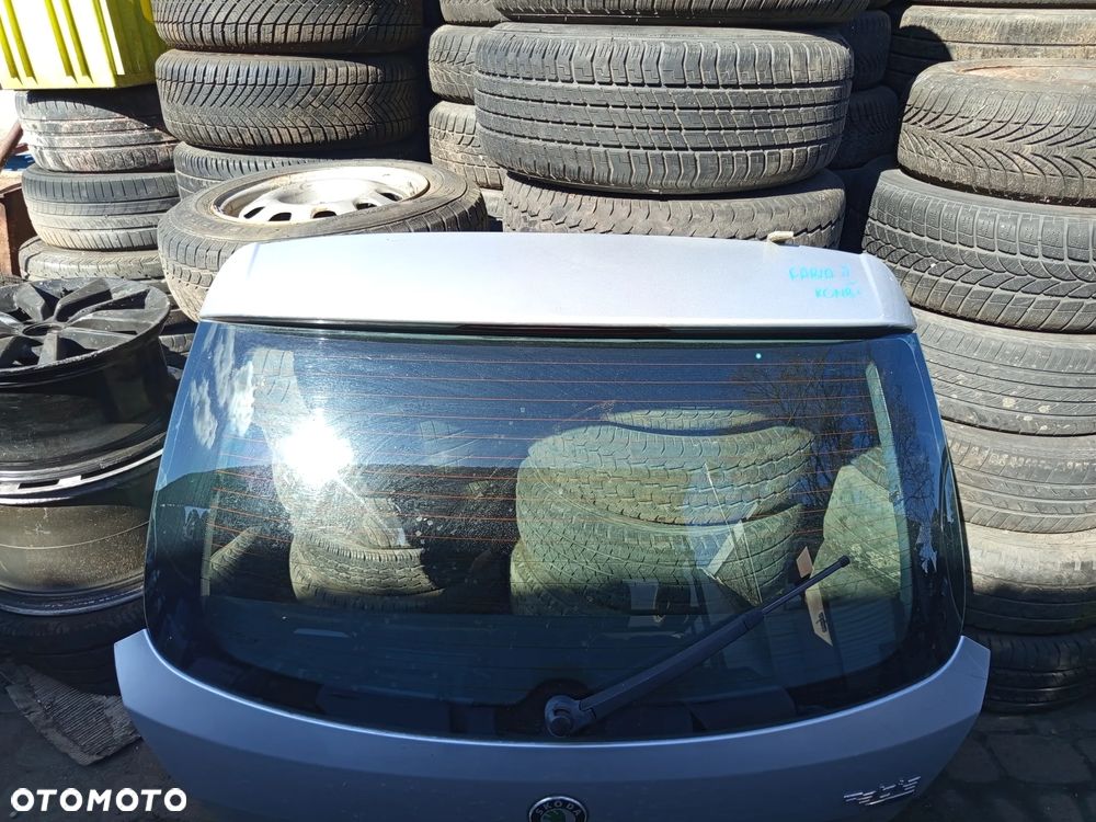 KLAPA BAGAŻNIKA SKODA FABIA II KOMBI KOD KOLORU LF9R SILNICZEK WYCIERACZKI ZAMEK BLENDA - 6