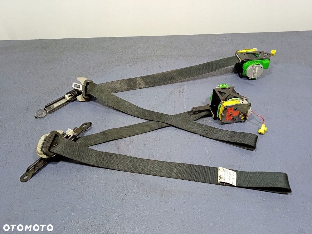 TOYOTA AURIS I E15 06- DESKA ROZDZIELCZA KONSOLA PODUSZKI PASY EU - 8