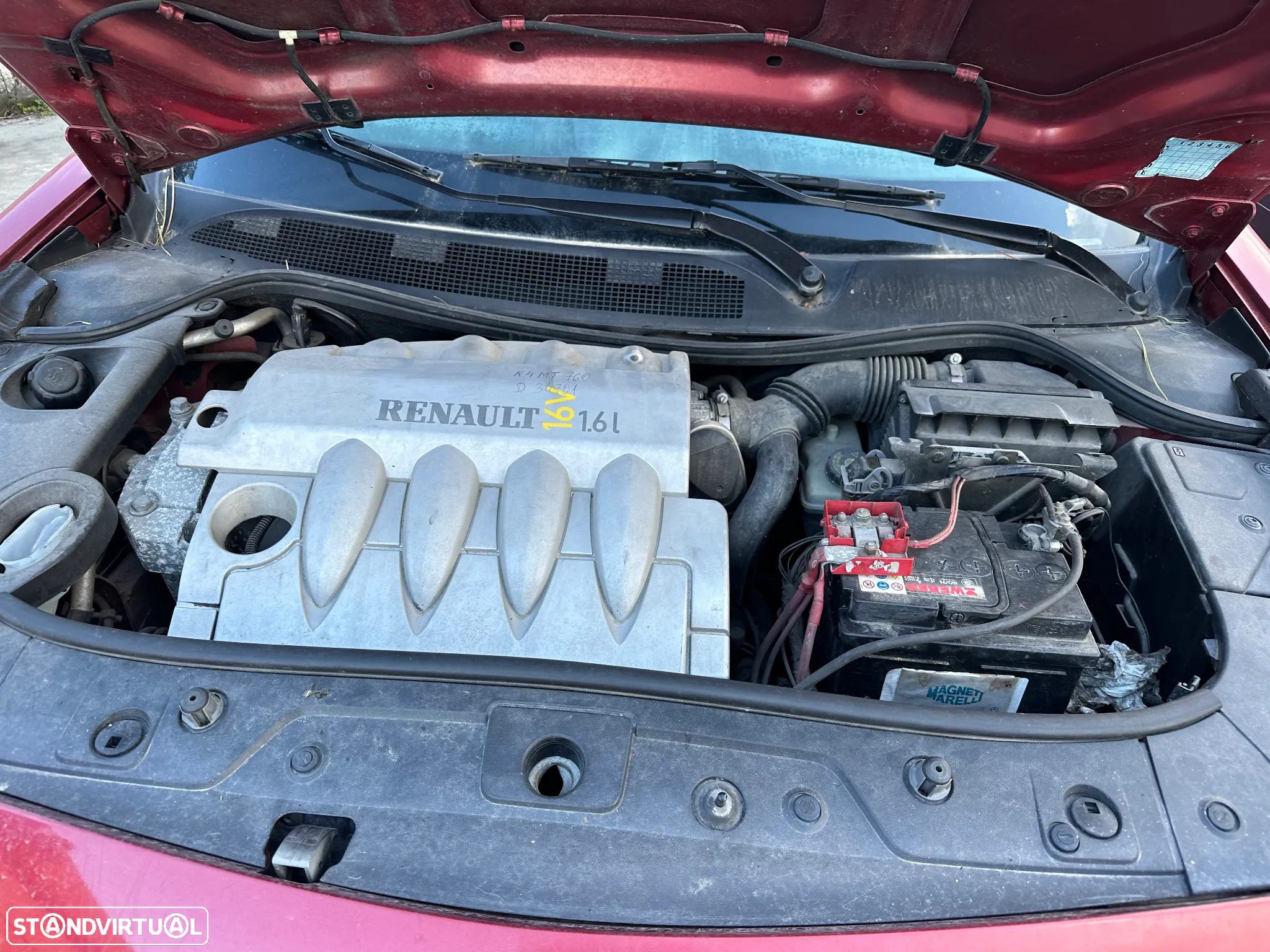 RENAULT MEGANE II 1.6 CABRIO DE 2005 PARA PEÇAS - 5