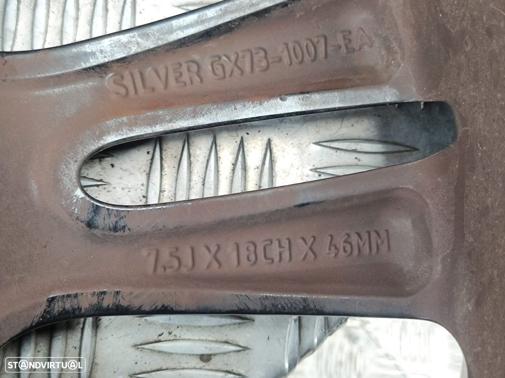 Conjunto de jantes 18 Matrix Jaguar XE X760 7,5J ET46 5x108 Original - 11