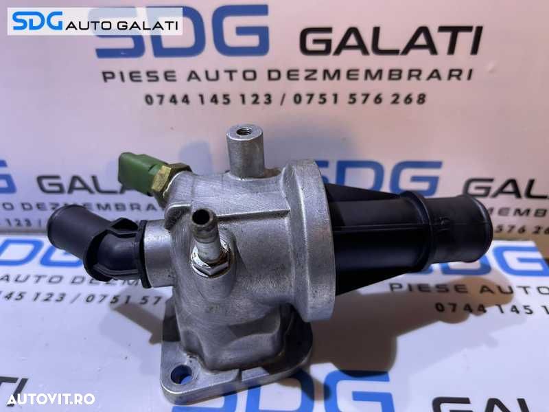 Suport Flansa Corp Carcasa Termostat cu Senzor Apa Opel Corsa C 1.3 CDTI 2003 - 2006 Cod D28002TT[S0344] - 1