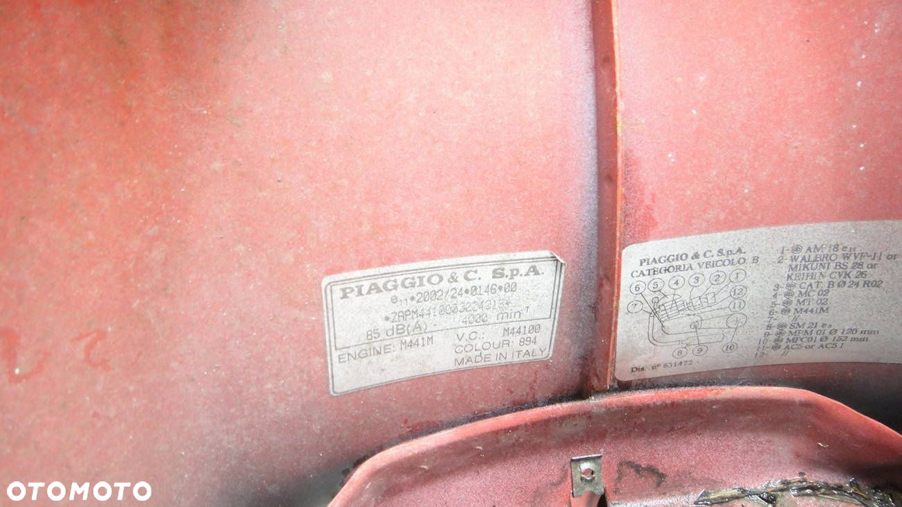 Piaggio Vespa Lx 125 Rama Karoseria - 6
