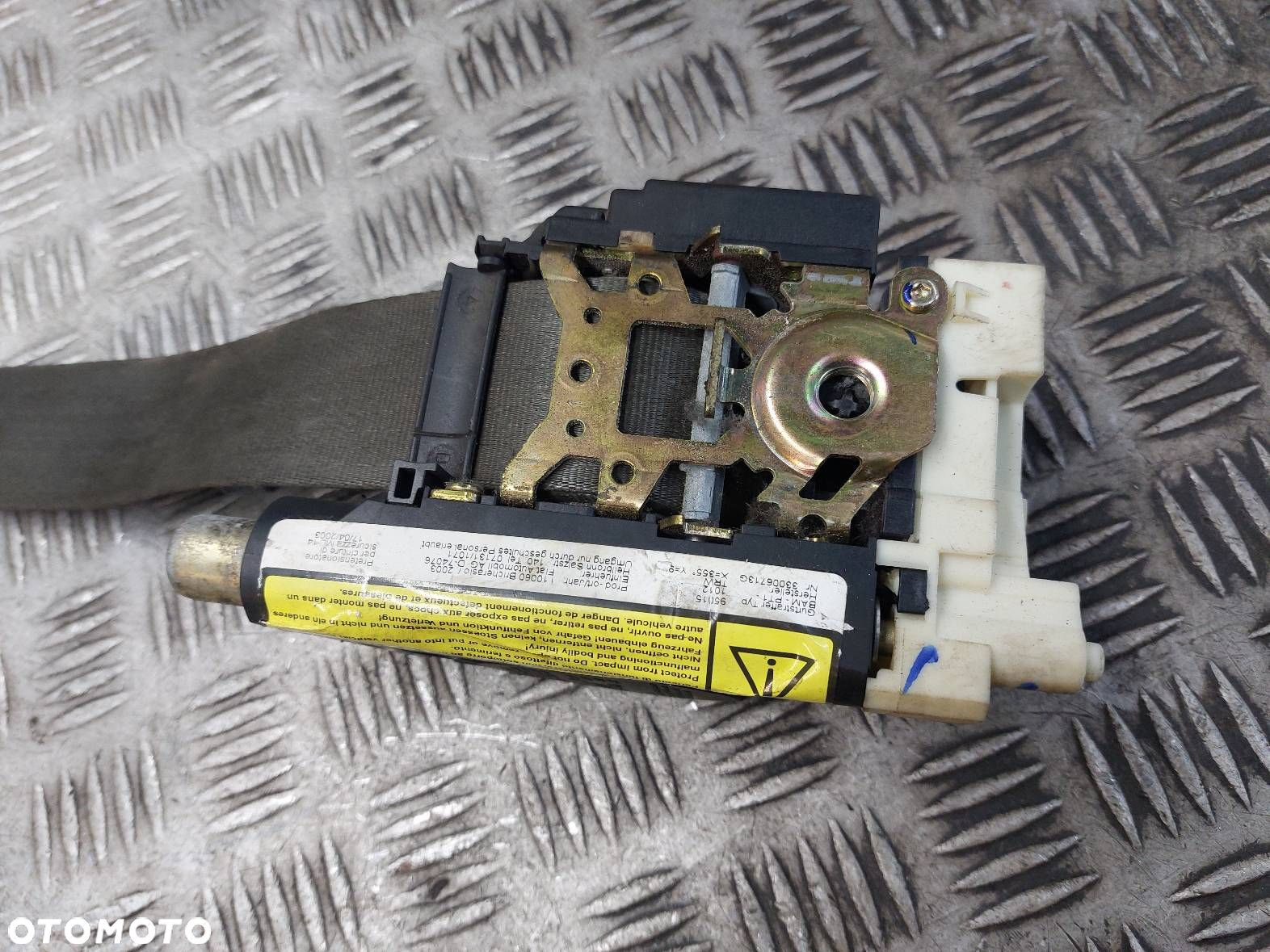 PAS BEZPIECZEŃSTWA LEWY PRZÓD FIAT PUNTO II 5D - 3