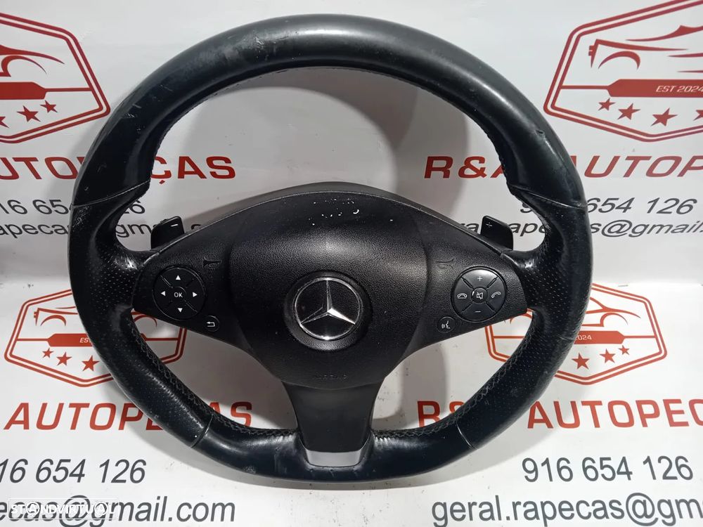 Volante Mercedes CLASS E W207 AMG Com Pastilhas Original - 3