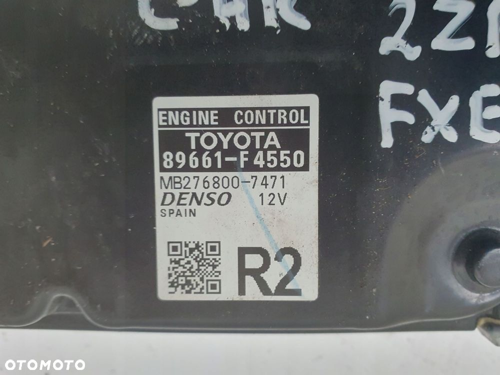 Toyota C-HR 1.8 Hybrid STEROWNIK SILNIKA komputer 89661-F4550 - 2