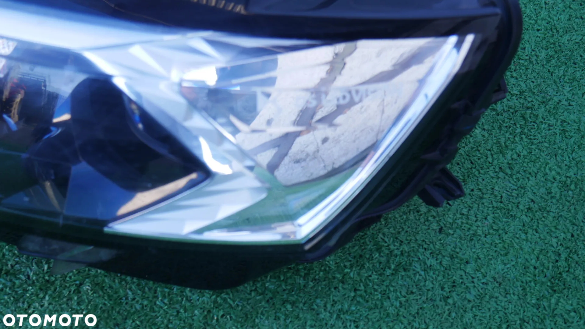 DS7 DS 7 DS-7 ZDERZAK PRZÓD GRILL ATRAPA LED DRL LEWY 9815740780 LAMPA LEWA PRZOD LED VISION EUROPA 9816527080 KIEROWNICA POWIETRZA ŚLIZGI - 16