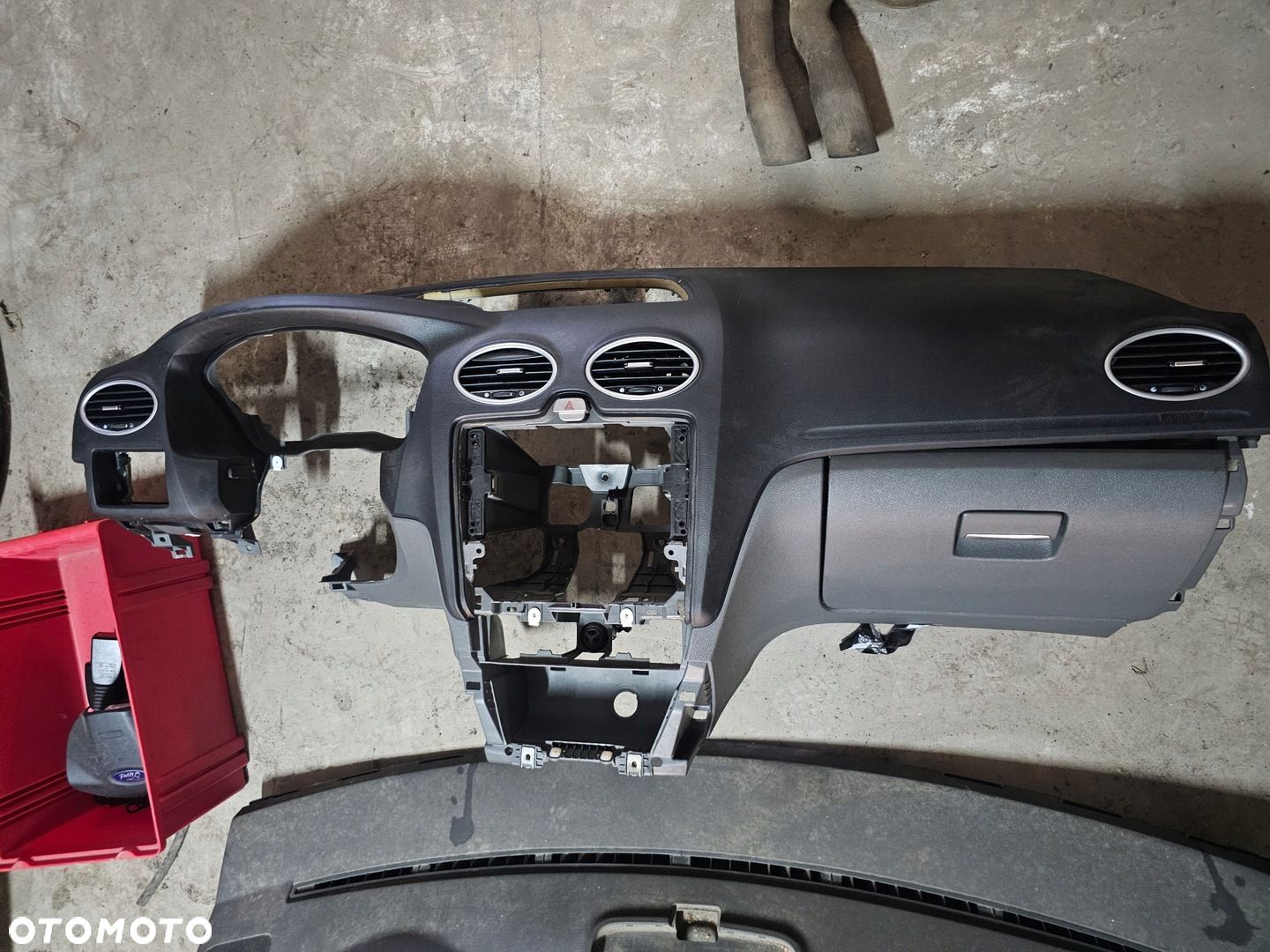 Kokpit konsola deska rozdzielcza poduszki sensor airbag Ford Focus Mk2 Lift - 1