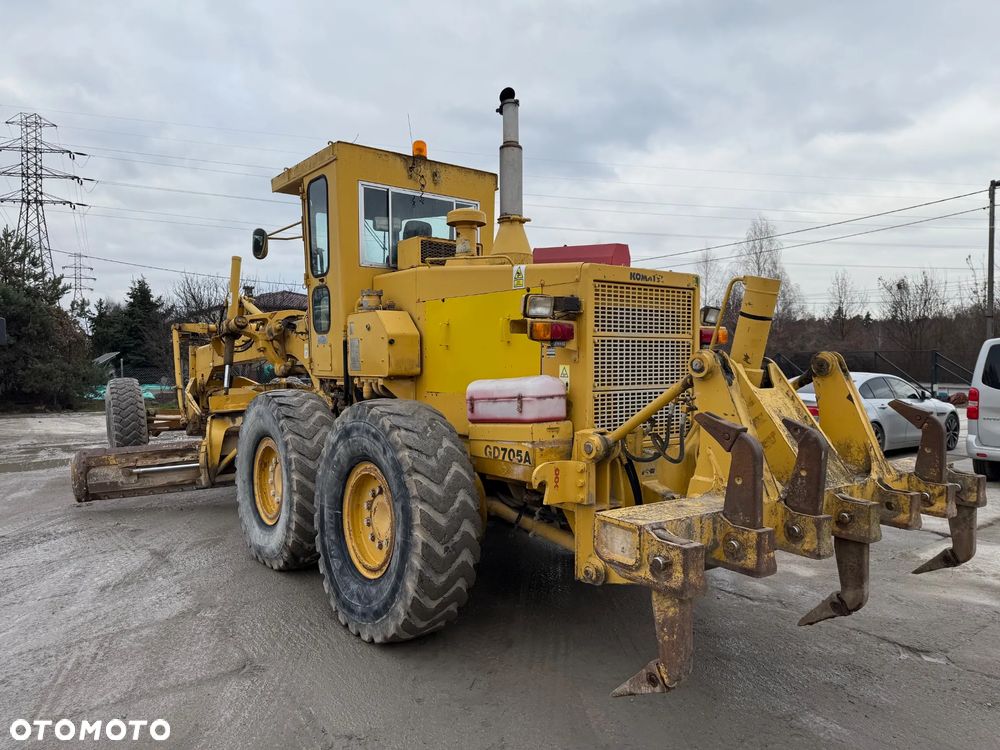 Komatsu GD 705A-4 Równiarka / 17,5 tony / - 5