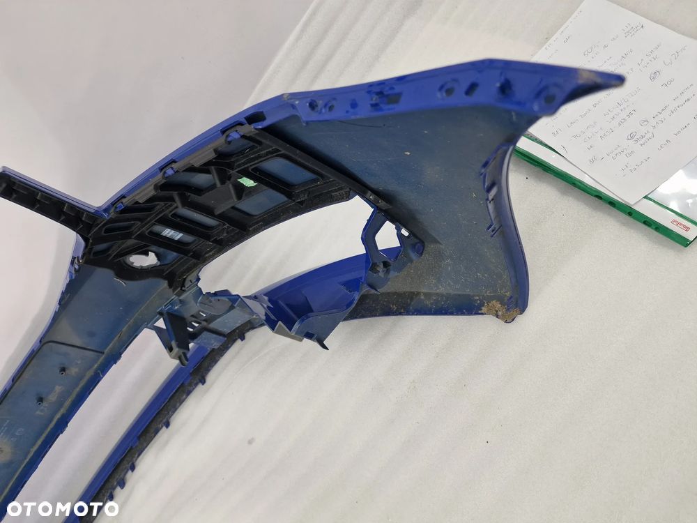 SKODA OCTAVIA III LIFT 5E0 16- ZDERZAK PRZEDNI PRZÓD , NIEBIESKI NIE METALIK , NR 5E0807221N , NR AUKCJI NZ818 - 20