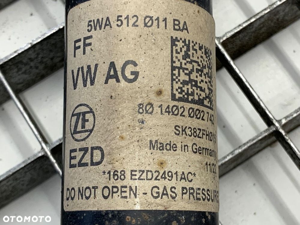 AMORTYZATOR LEWY TYŁ  SKODA OCTAVIA IV Combi (NX5) 2019 - 2022 1.4 TSI iV 150 kW [204 KM] Hybryda - 4