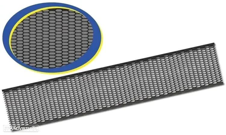 Rede / grelha universal em favo de mel com 150 X 30cm em ABS (plástico) para para-choques, spoilers, entrada de ar etc. - 1