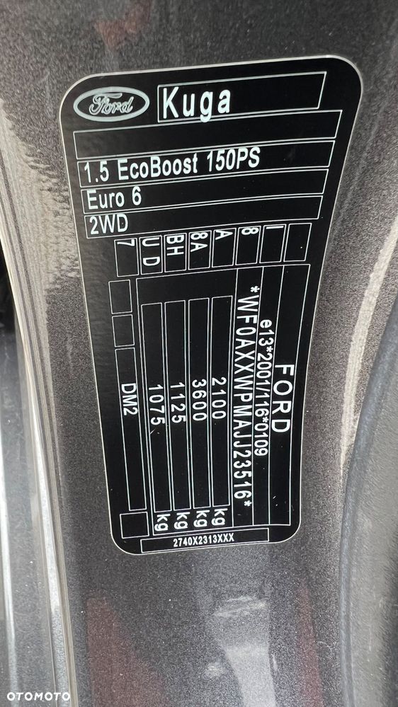 Ford Kuga 1.5 EcoBoost FWD ST-Line ASS GPF - 26
