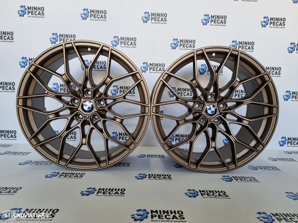 Jantes BMW Novo M3/M4 2021 em 19 Matt Bronze (5x120) - 1