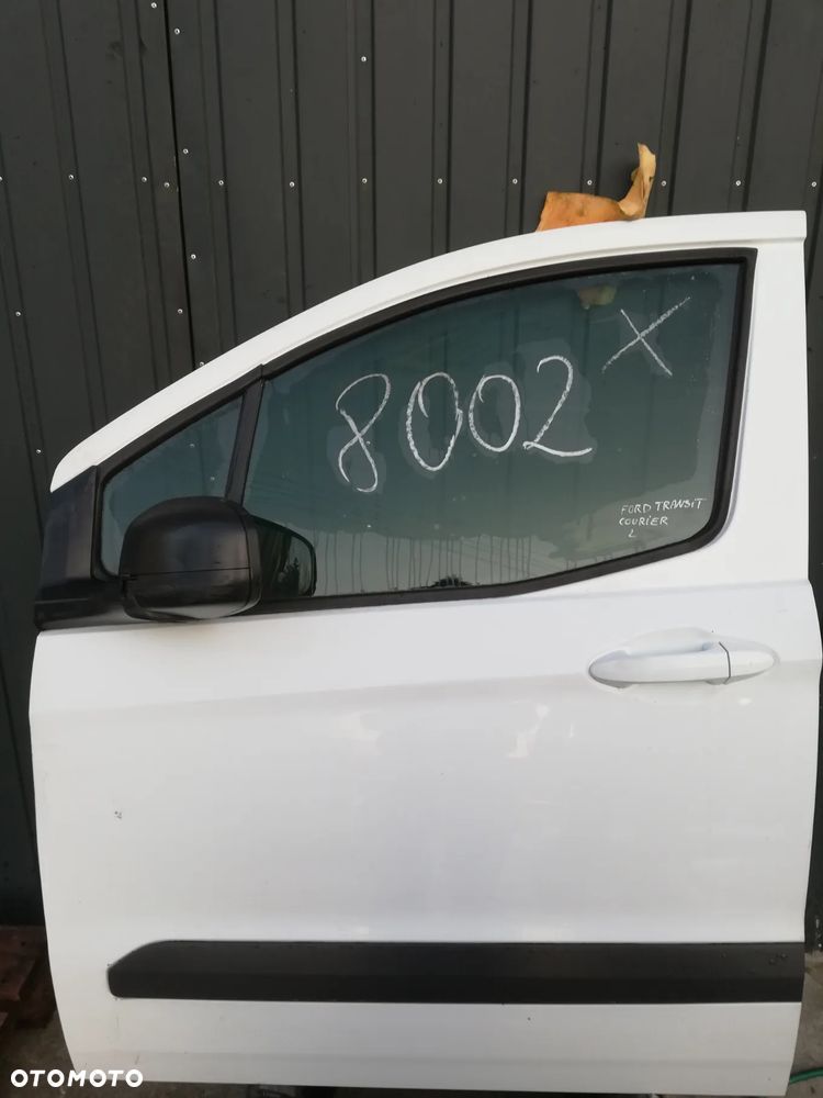 Ford Transit Courier drzwi prawe prawy przód przednie KOMPLETNE - 3