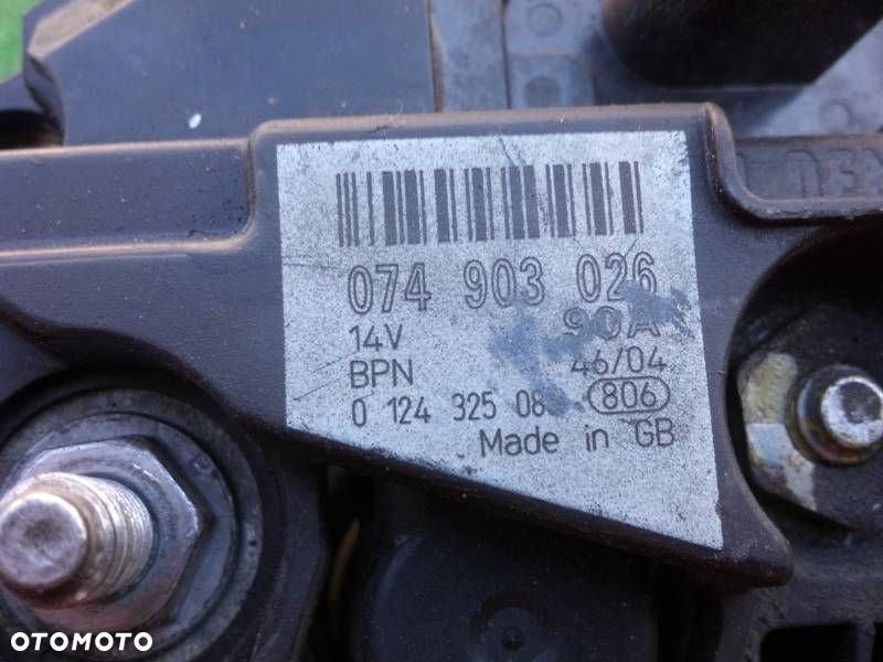 VW LT 2.8 TDI AUH ALTERNATOR BOSCH 90A 074903026 - 3