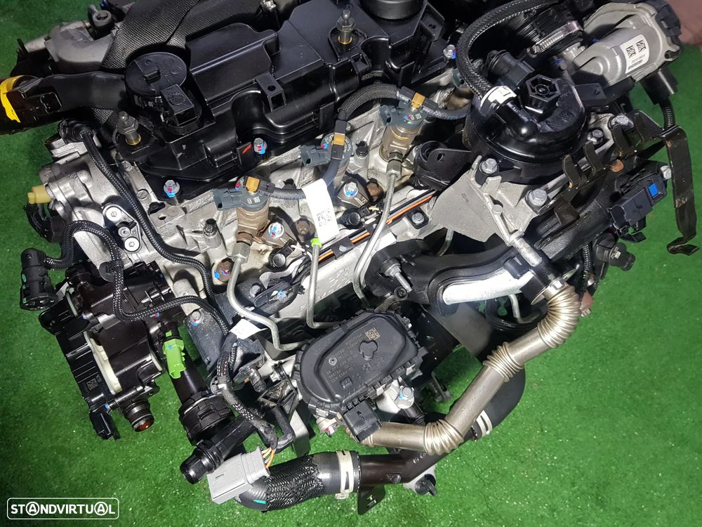 Motor 1.6 HDI 8V BH01 Peugeot 5008 3008 208 308 Partner Berlingo DS3 C4 - 2