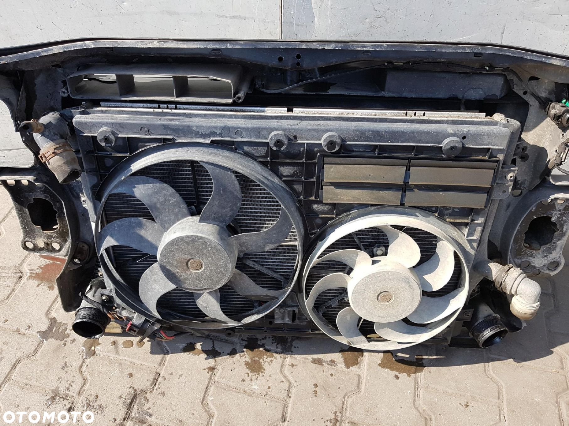 VW PASSAT B7 10-14r 2.0 TDI PAS PRZEDNI CHŁODNICE - 4