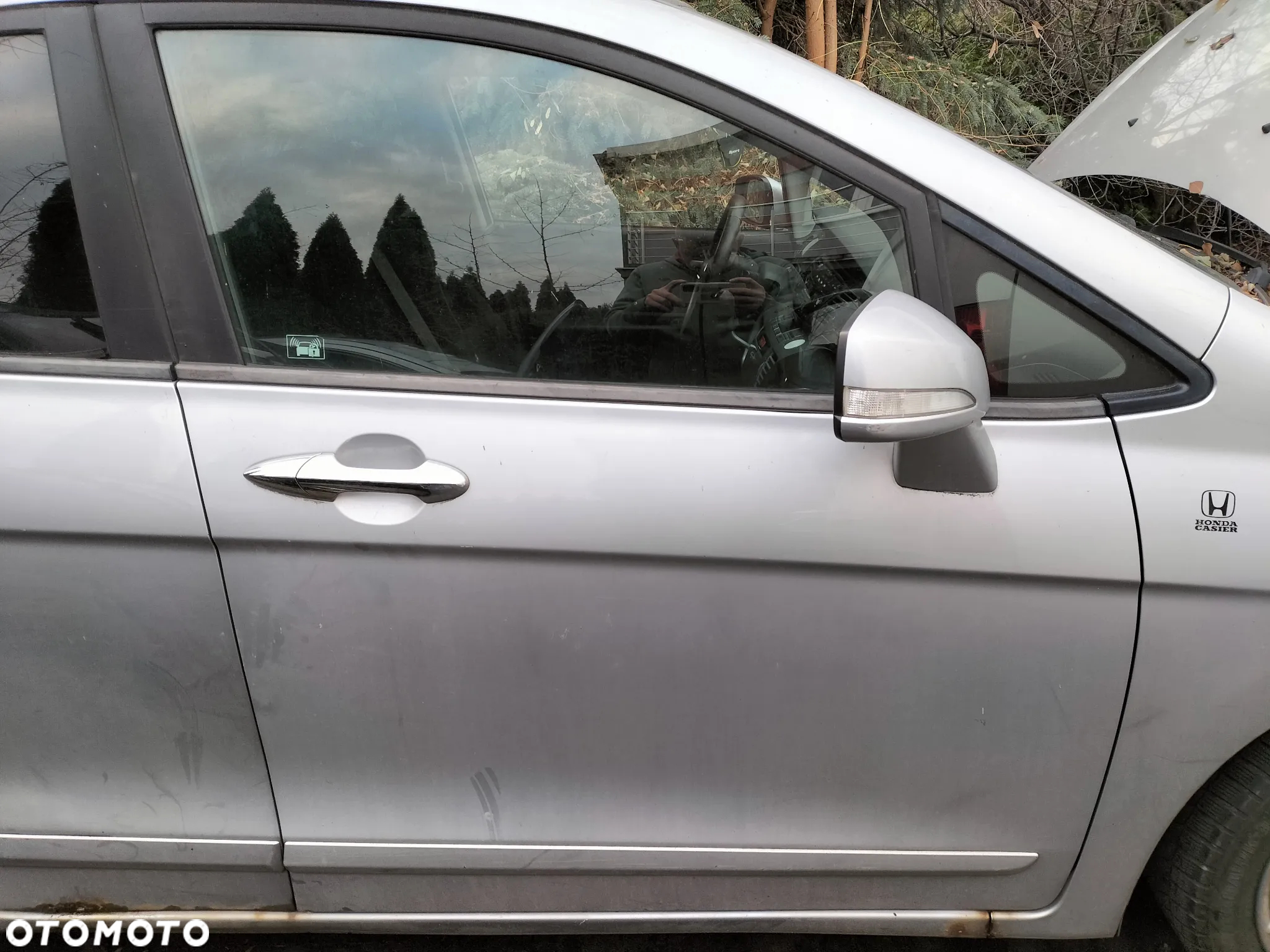 DRZWI PRAWE LEWE PRZÓD HONDA FR-V 05-09r KOD LAK. NH625M - 2