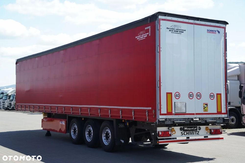 Schmitz Cargobull FIRANKA / OŚ PODNOSZONA / DACH PODNOSZONY / KOSZ NA PALETY - 6