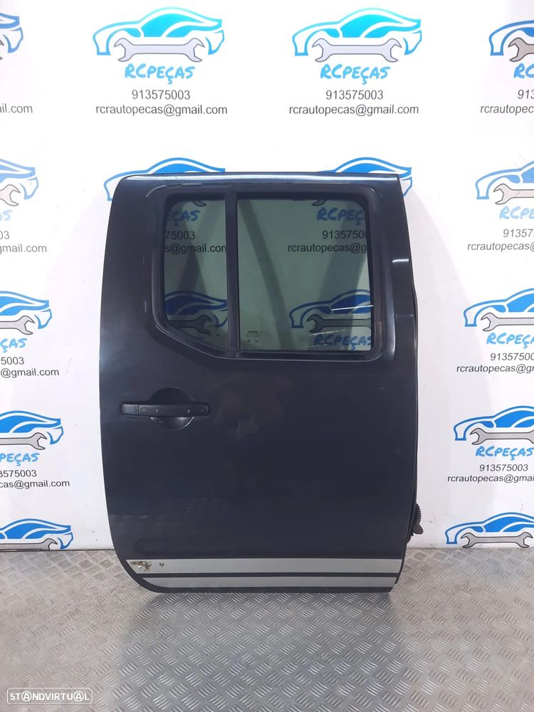 PORTA TRASEIRA TRÁS DIREITA NISSAN NAVARA D40 82100EB30J MOTOR PUXADOR VIDRO - 1