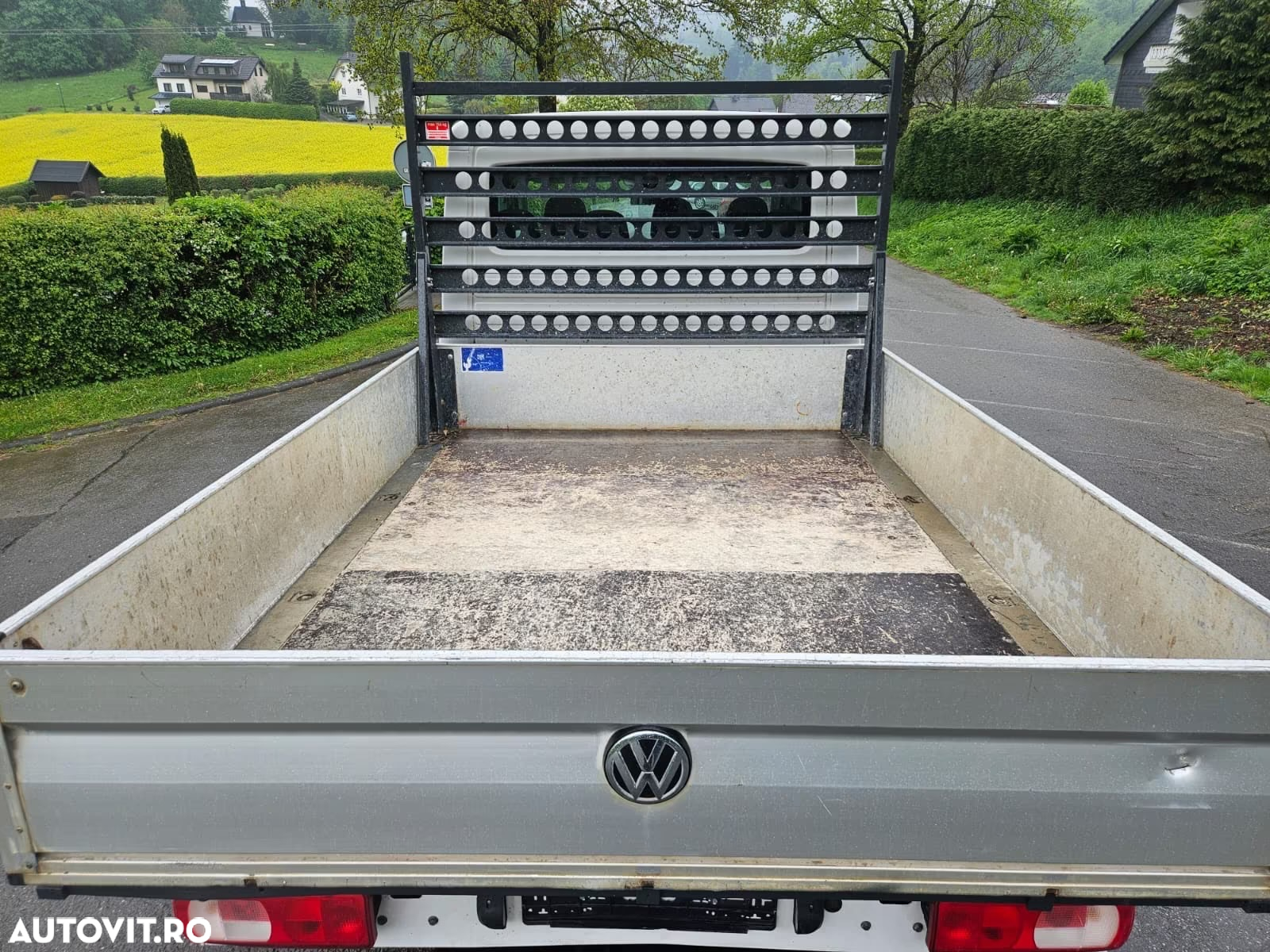 Volkswagen Crafter VW 35 CD L4 Dokka DoubleCab Platforma Autoutilitara Bena Aluminiu pick-up 2018 200.000km Unic Proprietar de noua reprezentanța VW NU Mercedes Sprinter - 11