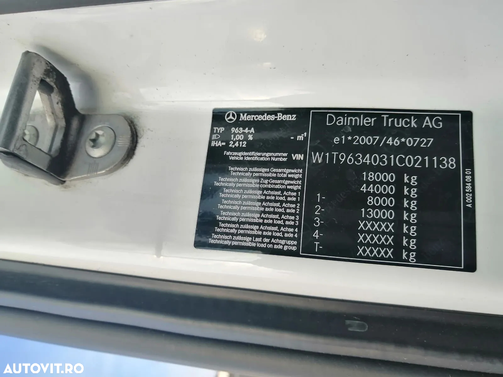 Mercedes-Benz Actros 1845 LS, BIG SPACE, TOP!!! - 28