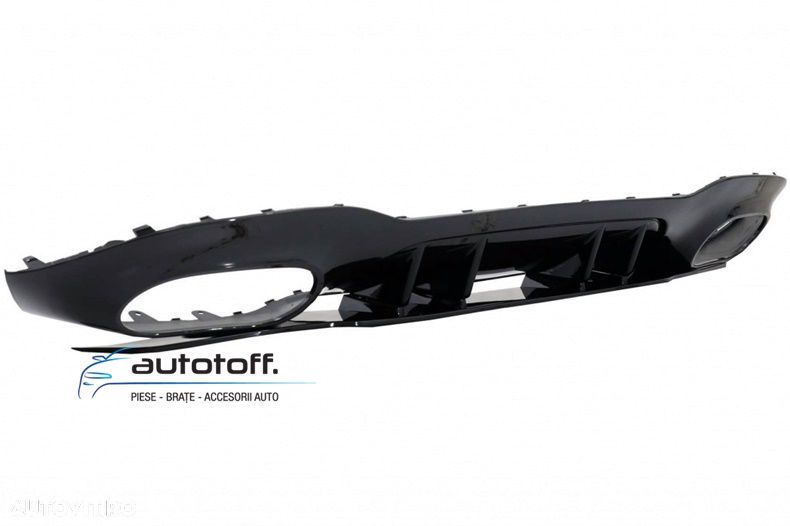 Difuzor bara spate Mercedes A-Class V177 (2018+) Black Look - 3