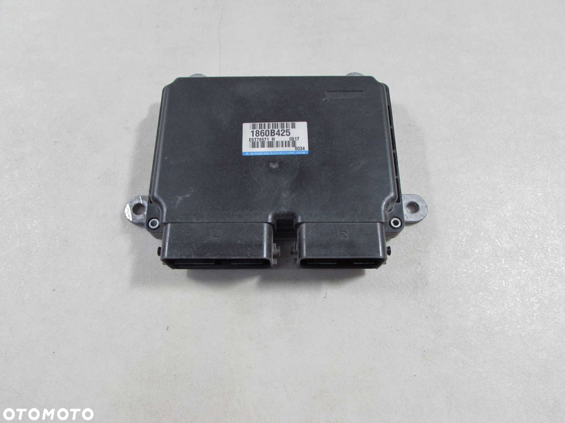 MITSUBISHI ASX 1.6 10- KOMPUTER STEROWNIK SILNIKA 1860B425 E6T78671 - 1