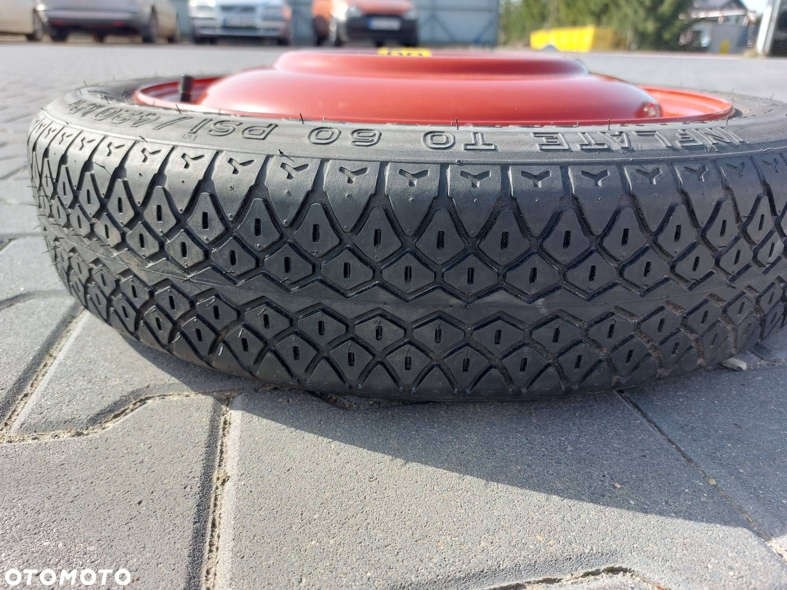 KOŁO DOJAZDOWE 115/70R16 4X16 ET 43 5X110 65.1 FI NOKIAN SPARE 2000r - 8