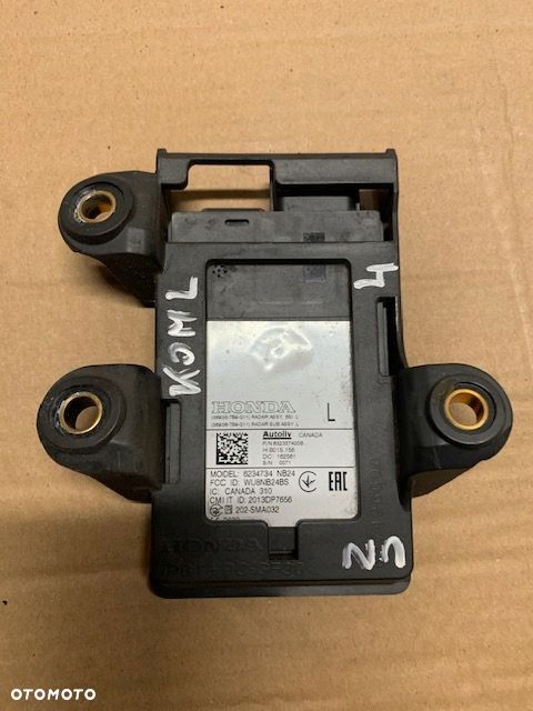 HONDA CIVIC IX RADAR CZUJNIK ASYSTENT MARTWEGO POLA LEWY KOMBI - 1