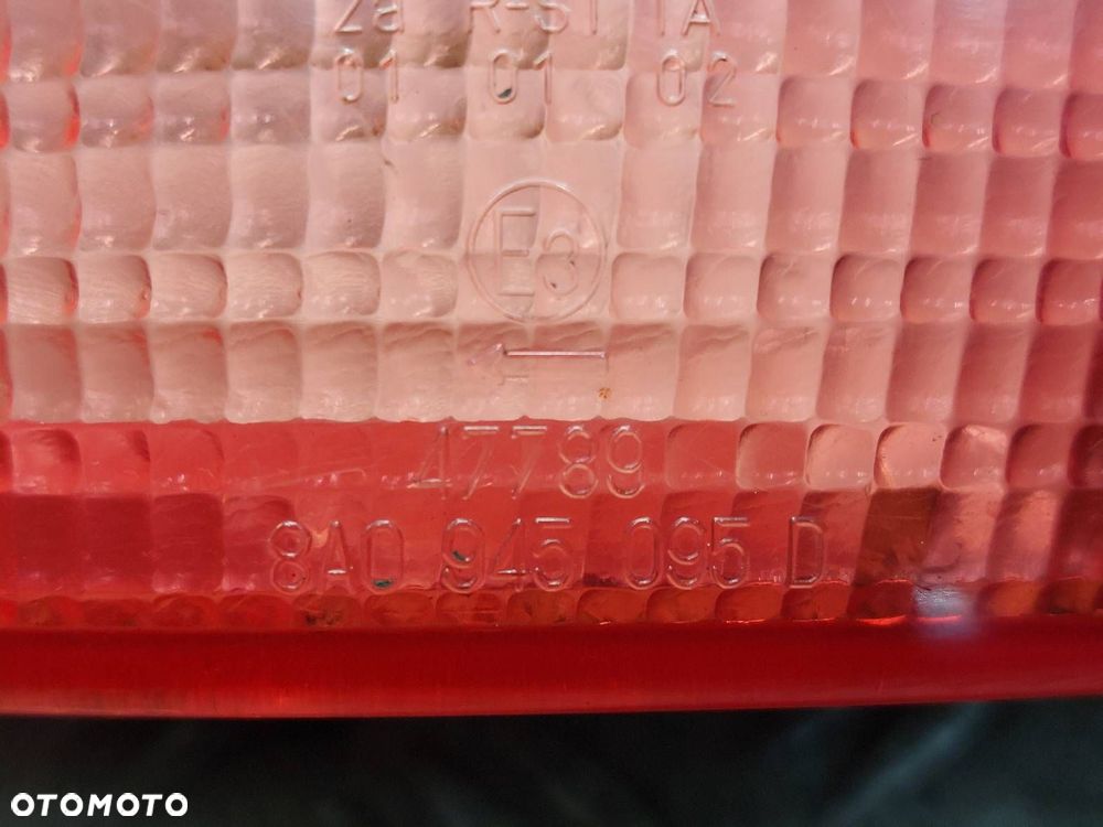 LAMPA LEWY TYŁ AUDI 80 B4 SEDAN 8A0945095D - 4