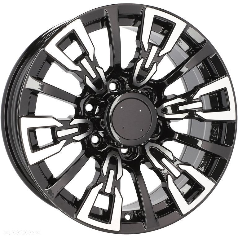 4x Felgi 17 6x139,7 MITSUBISHI L200 Pajero NISSAN Patrol Navara m.in. do TOYOTA Hilux - B1865 - 7