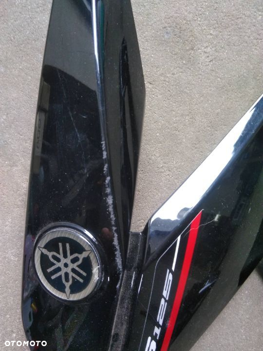 YZF125 2019 owiewka boczna licznika reflektora zadupek rączka pasażera - 10