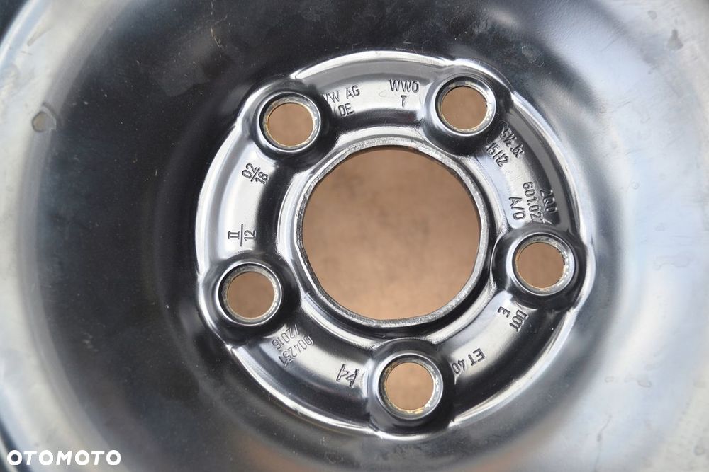 FELGA STALOWA OEM VW SKODA SEAT 5x100 5,5J15 ET 40 x1szt F-503 - 12